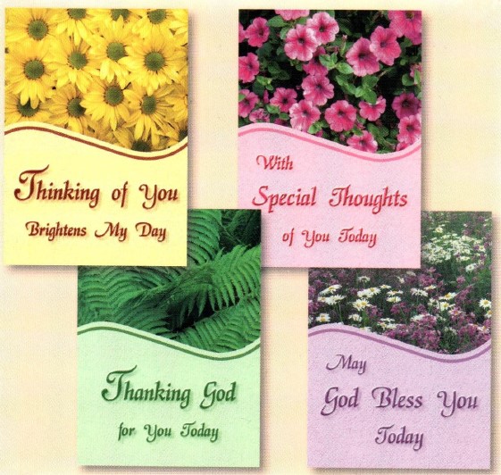 Thinking of You Cards - Nature's Grace - Set of 4